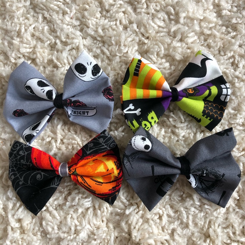 Halloween Hair Bows